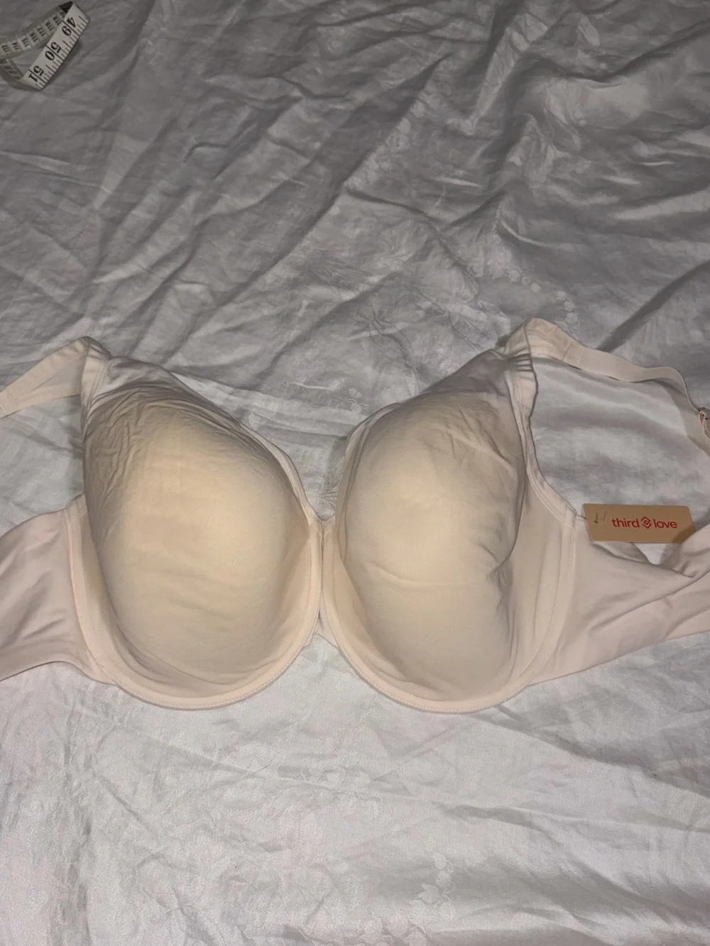 Nwt ThirdLove Bra size 40F nude bra Underwire